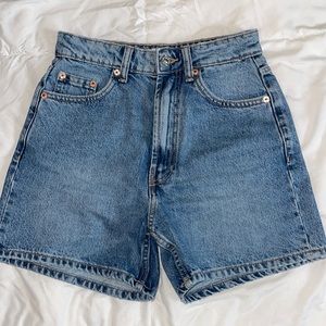Zara denim shorts